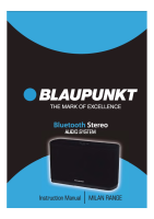 Blaupunkt Milan-Range - Owners Manual